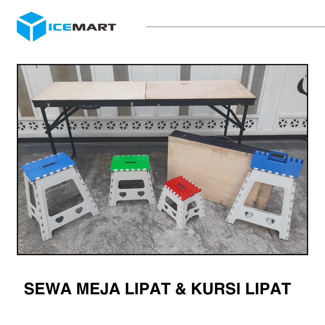 meja lipat dan kursi lipat jogja