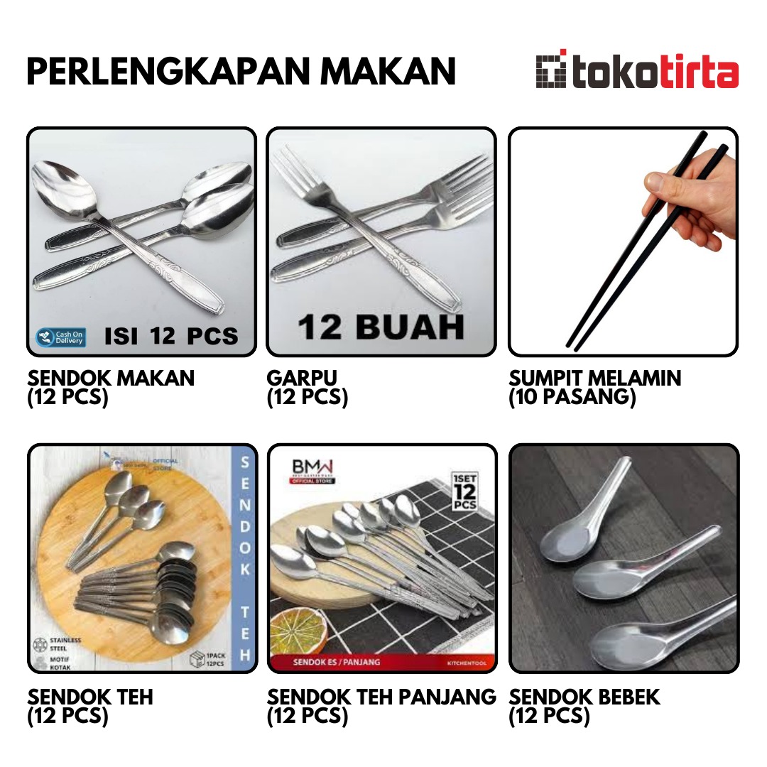 perlengkapan makan jogja