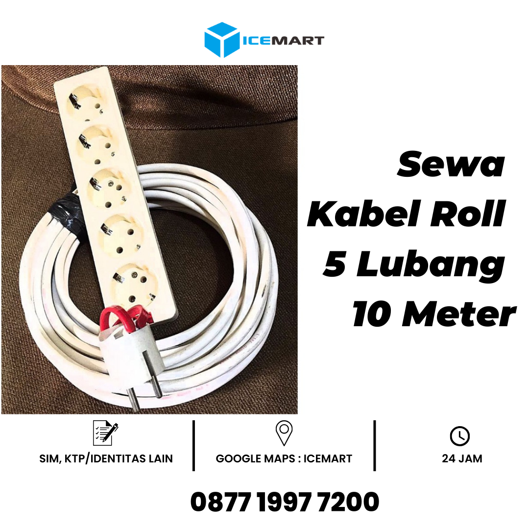 Sewa Kabel Roll 5 L 10 M