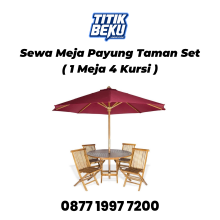 Meja Payung Taman Set