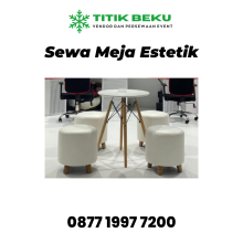 meja kursi estetik