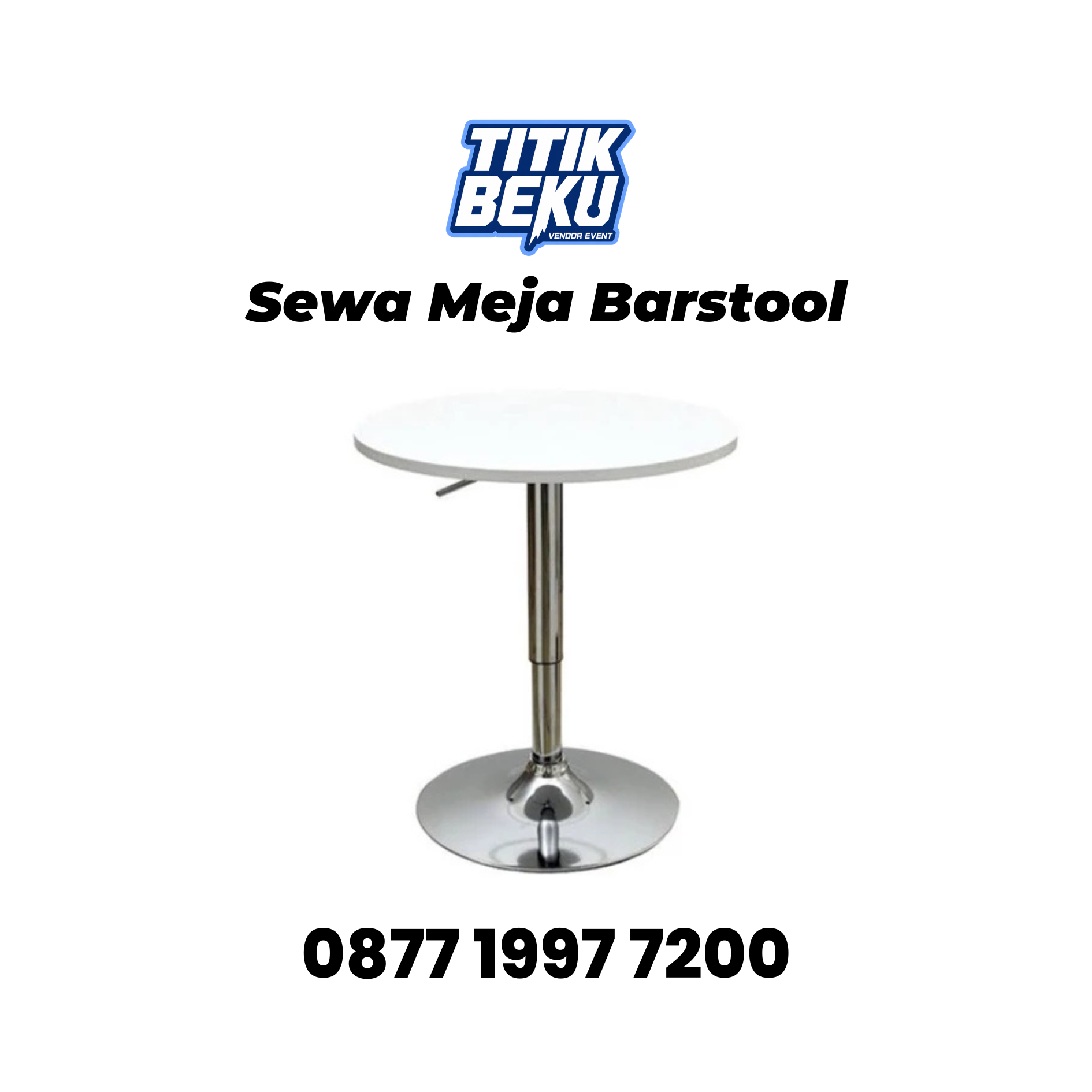 meja barstool