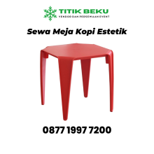meja kopi estetik