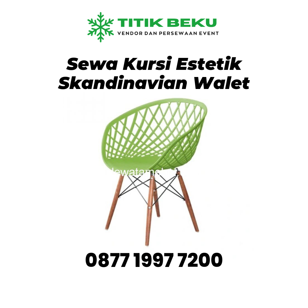 Sewa Kursi Estetik Skandinavian Walet Jogja