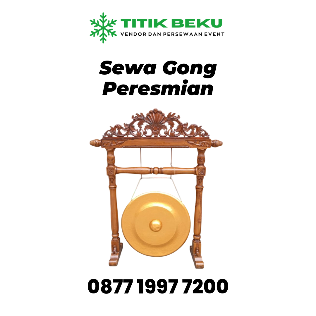 Sewa Gong Peresmian Jogja