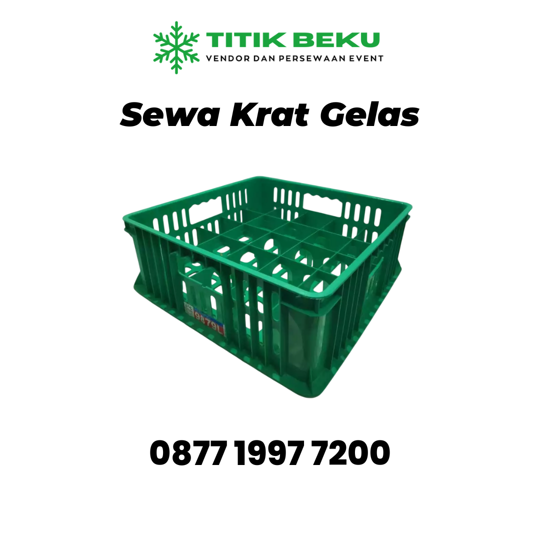 Sewa Krat Gelas Jogja