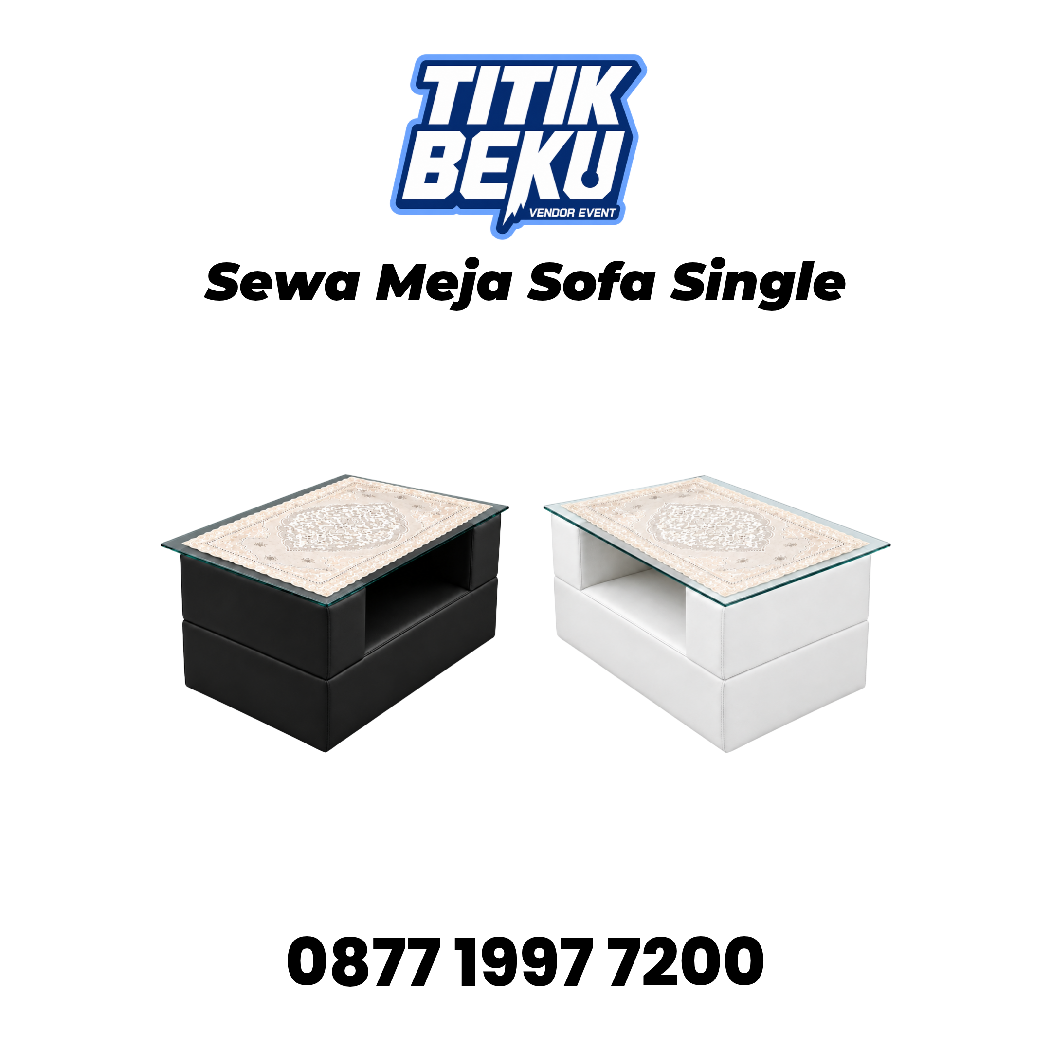 Sewa Meja Sofa Single Jogja